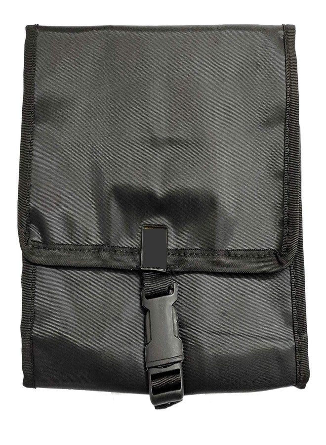 DIVYANA Multipurpose Foldable Hanging Toiletry Kit, Black - Image 2